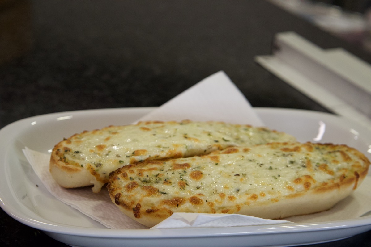 Prato especial Tony's Pizza